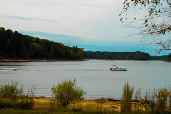 Buggs Island Lake, Kerr Lake and Lake Gaston for boating and fishing