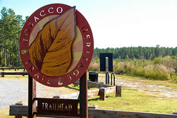 Tobacco Heritage Trail biking, hiking, jogging, horseback riding